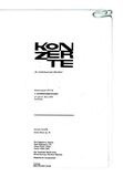 Konzertblatt 1 von 1