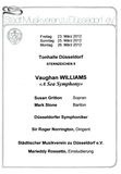 Konzertblatt 1 von 3