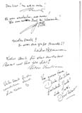 Konzertblatt 2 von 2
