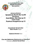Konzertblatt 1 von 2