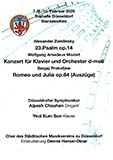 Konzertblatt 1 von 2